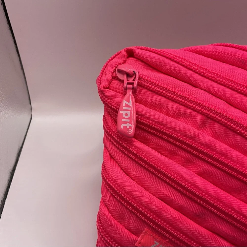 Pink Monster Pencil Bag